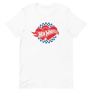 Hot Wheels Checkered Hearts T-Shirt