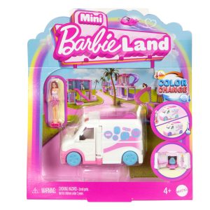 Barbie Mini Barbieland Coffret et Poupée Véhicule Médical