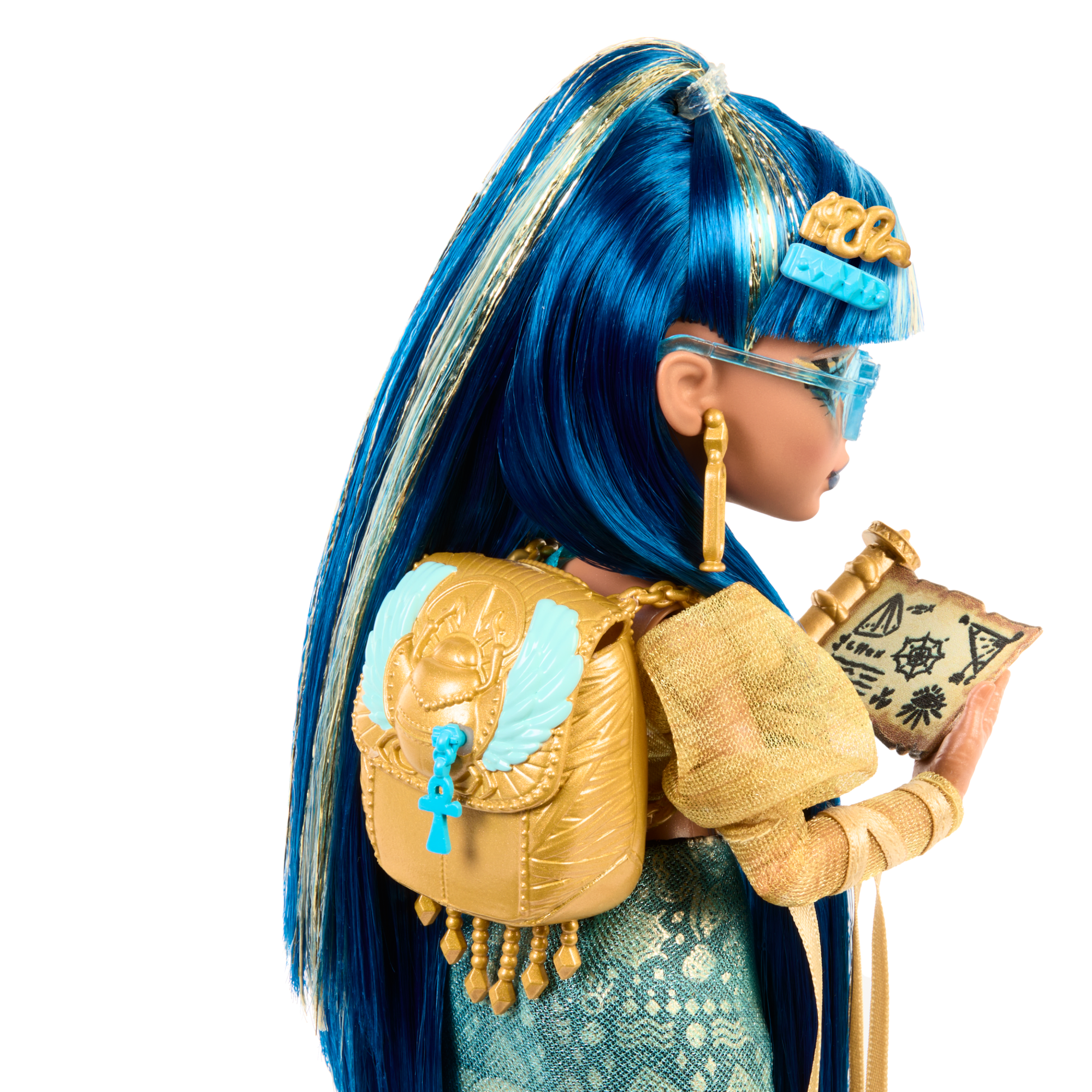 Monsterhigh-Cleo de Nile-Poupée Avec Animal et Accessoires - Image 5