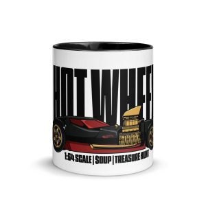 Hot Wheels Racing White Mug