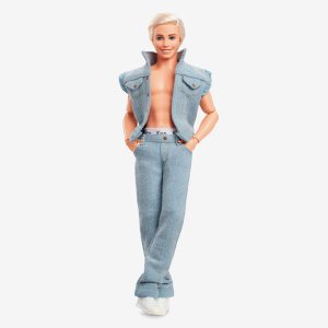 Ken Doll Wearing Denim Matching Set – Barbie The Movie