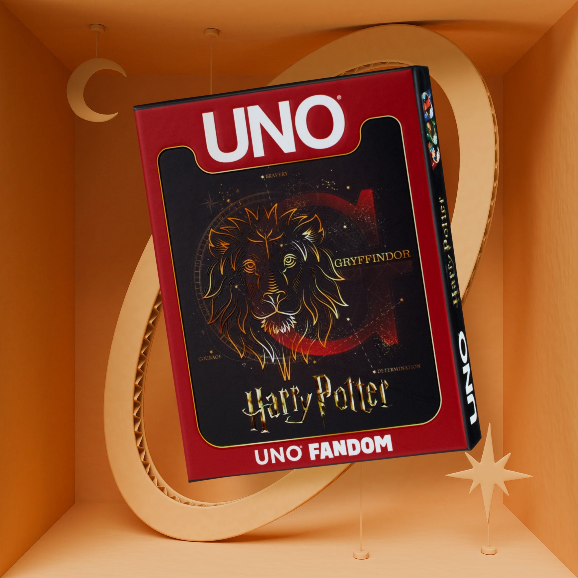 UNO Fandom Harry Potter Gryffindor Game Deck