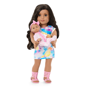 Little Bitty Baby™ 7.75-inch Doll with brown hair